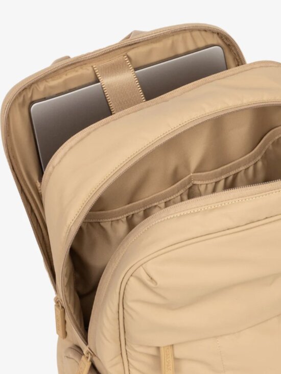 Luka 15 inch Laptop Backpack in Latte main image 5